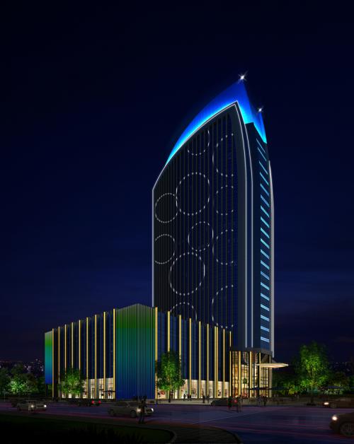 城市照明亮化工程常用解決方案,山西玉展亮化