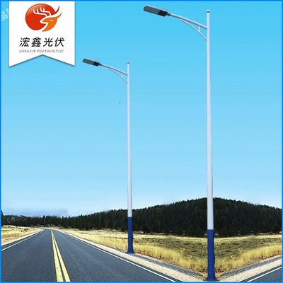 廠家直銷 道路照明燈太陽(yáng)能路燈定制5米6米led路燈