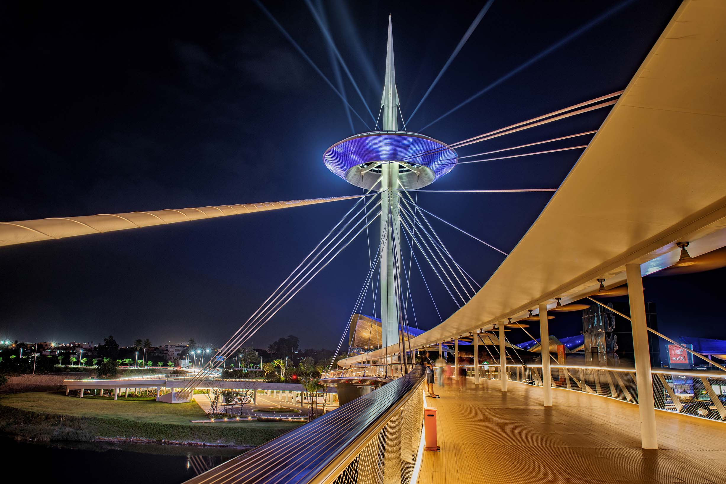 三亞市城市照明示范段工程項目二期工程——2019神燈獎申報工程